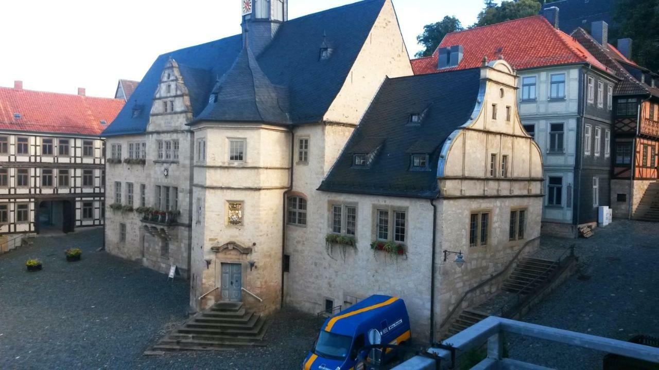 Grosse Wohnung Mit Terrasse Im Altstadtzentrum - Ferienwohnung Chiplakoff Blankenburg (Harz) Exterior foto