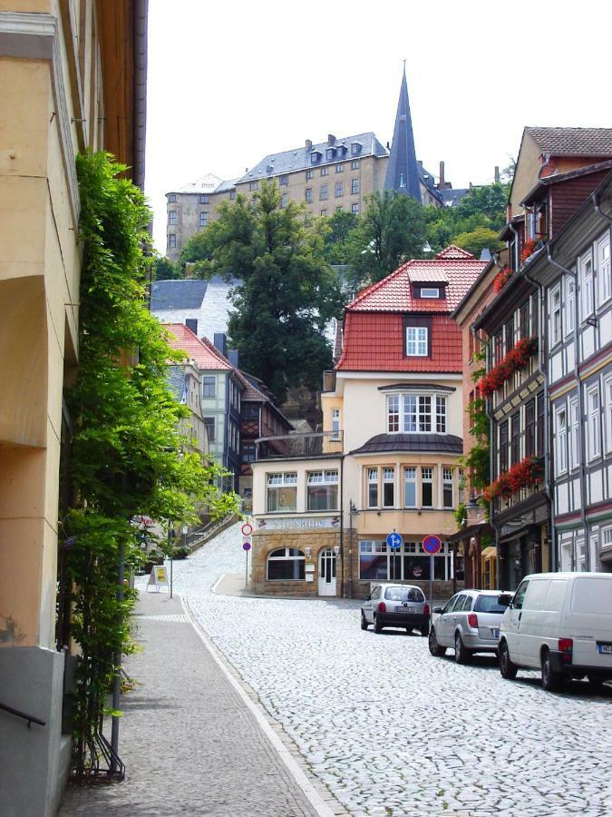 Grosse Wohnung Mit Terrasse Im Altstadtzentrum - Ferienwohnung Chiplakoff Blankenburg (Harz) Exterior foto